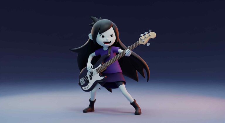 multiversus marceline 3d model